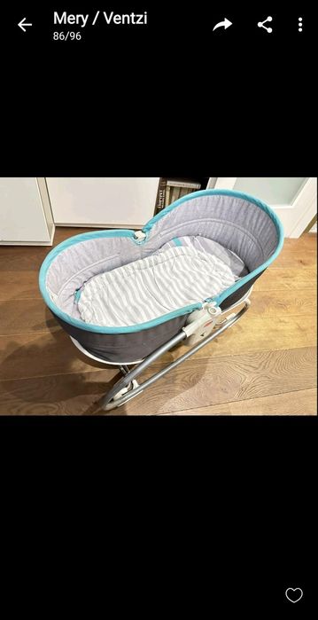 Кош за бебе/музикален шезлонг Tiny Love