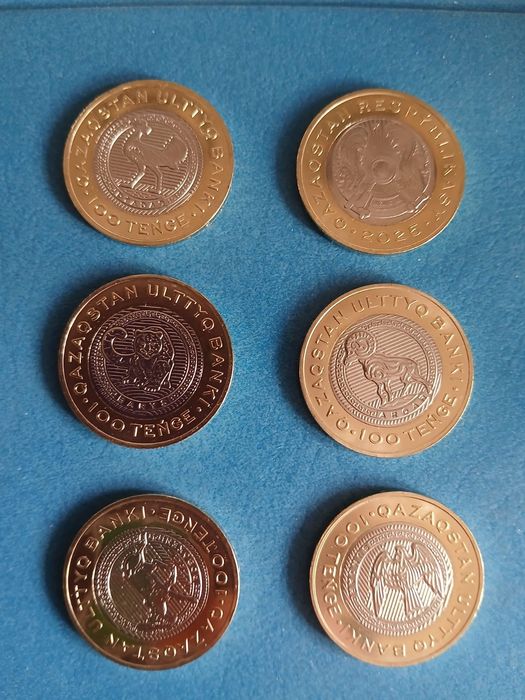 100 тенге из серии " Животный мир Казахстана"