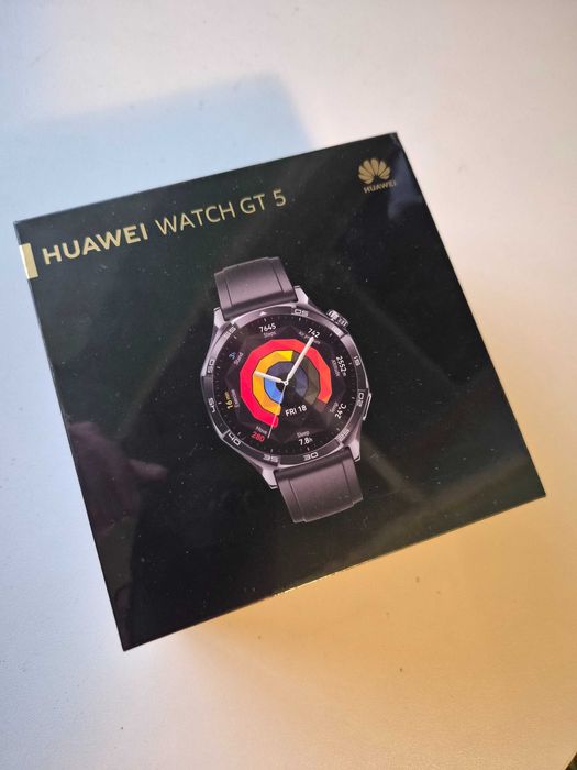 Смарт часовник Huawei watch GT5 46mm black