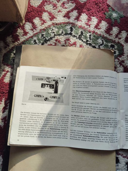 Mașina de tricotat din 1963