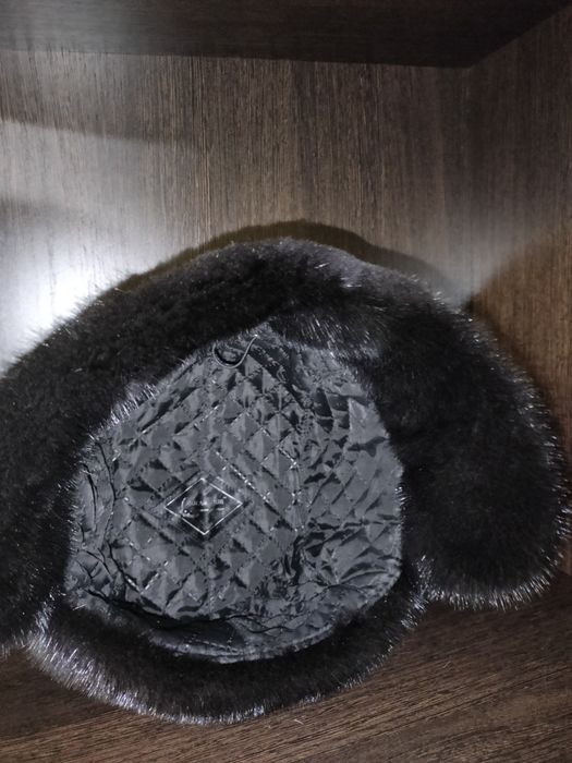 Мужская норковая шапка