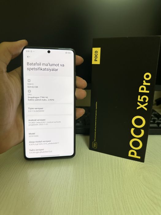 Poco x5 pro 8/256gb