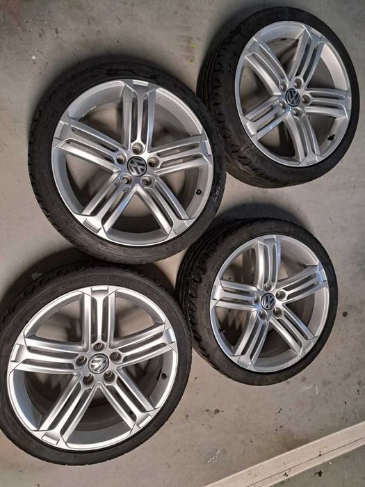 Jante RLine Vw Cc cu anvelope vara RIKEN 235 35 19 Dot2022