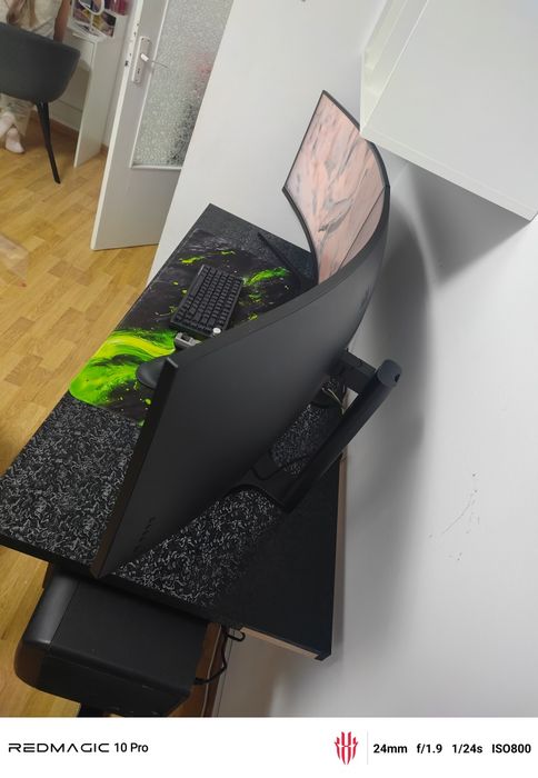 Monitor xiaomi mi curved 180 hz 34 inch 4k