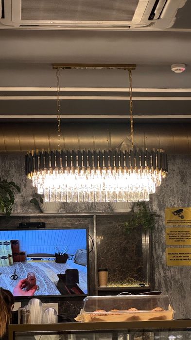 Люстры богемные красивые