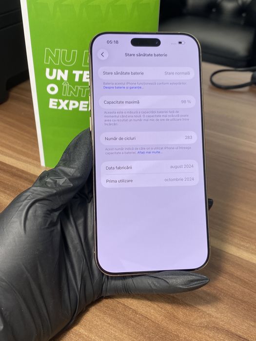 iPhone 16 Pro Max • 256 GB • Desert Titanium