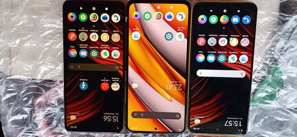 POCO 256gb, galaxy А72,redmi Not13като нови