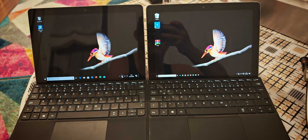 Laptop/ tabtea Microsoft Surface Go 4GB/64GB + tastatură, Windows 10 ideal diagnoza