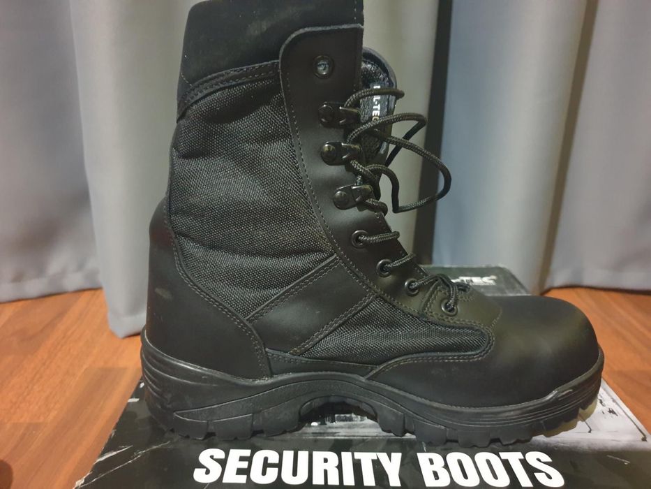 Mil-Tec Security Boots - Black