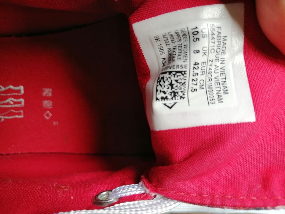 Кецове на Converse 42,5размер- 30E