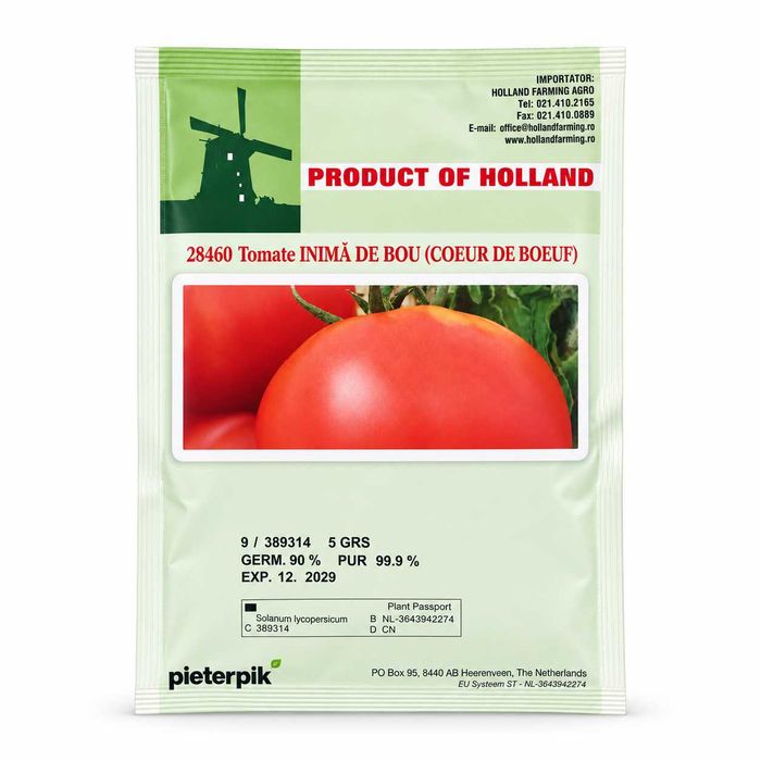Seminte tomate Inima De Bou PPZ 5 GR