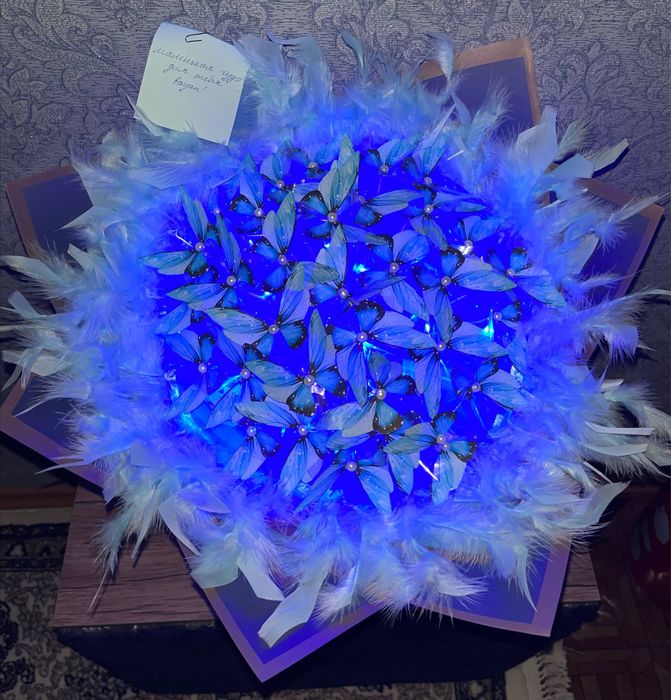 букеты из бабочек по самым доступным ценам