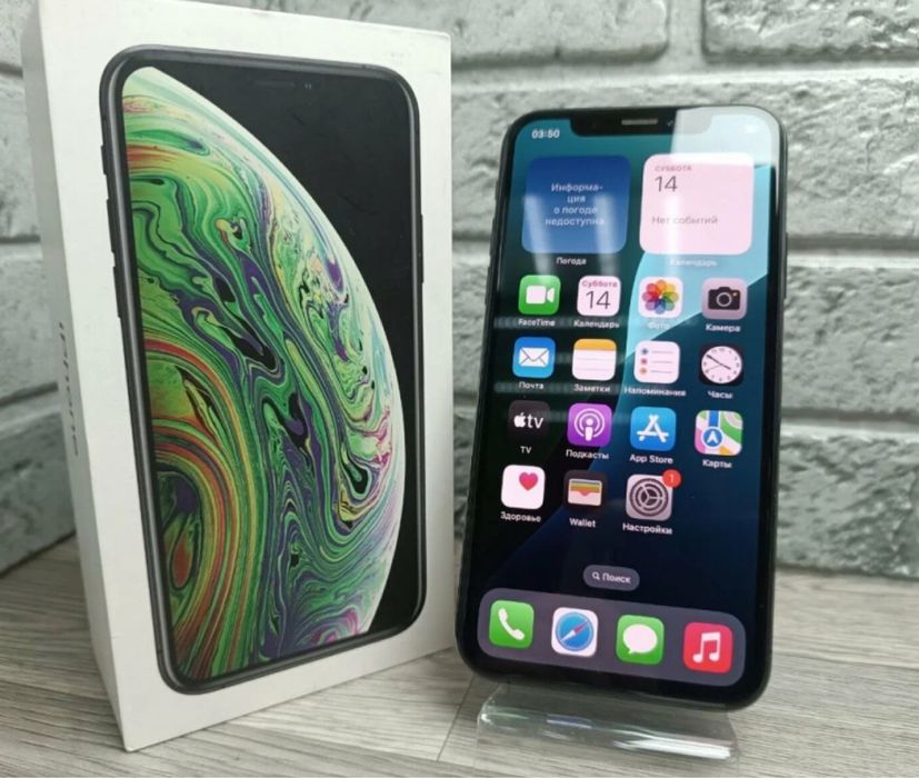 Iphone xs. 256  черный