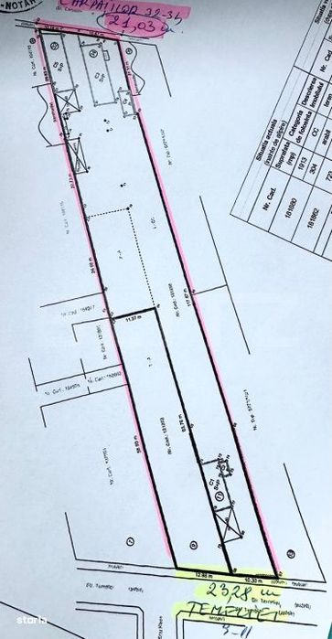 Teren pentru dezvoltare bloc – 3.000 mp, zona Racadau.