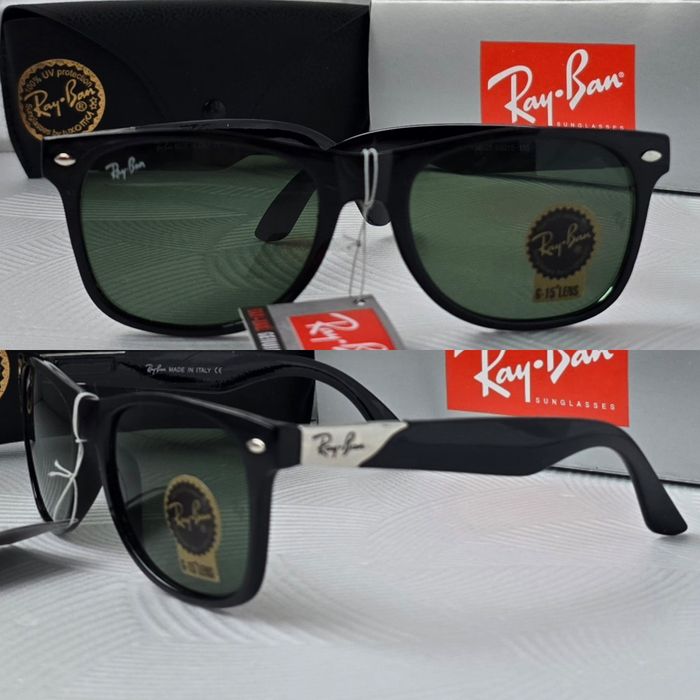 Класически мъжки слънчеви очила 2 цвята черни