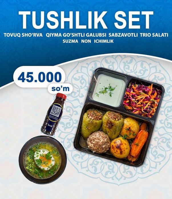 Mazali Kompleks tushlik