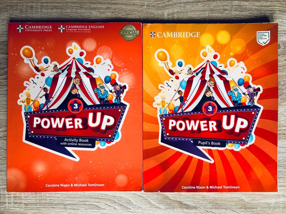 Учебник, Учебна Тетрадка и Книжка: Power Up! 3