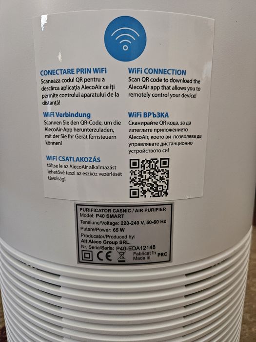 Purificator AlecoAir P40 Smart