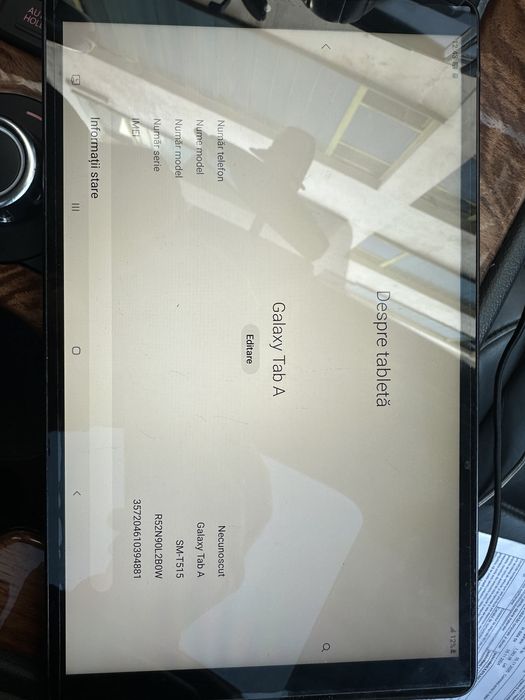 Samsung galaxy tab A cu gps iGO primo