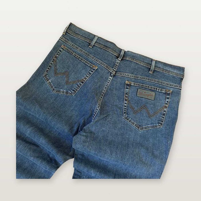 Wrangler багги дънки сини винтидж XL