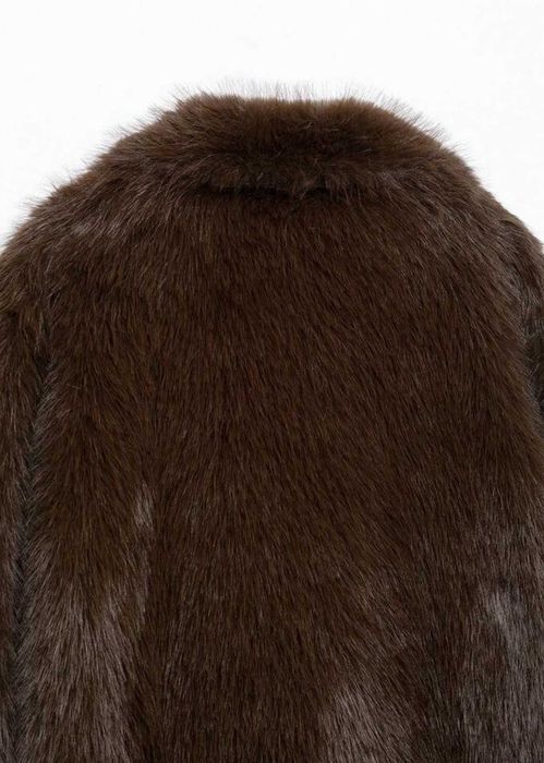 Палто от изкуствена кожа