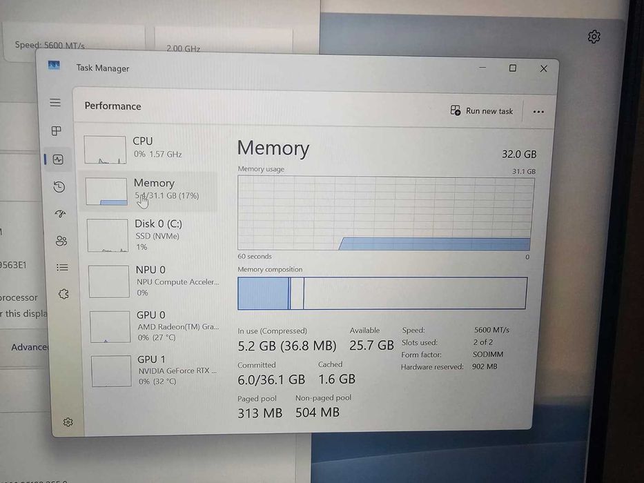 LAPTOP Gigabyte AERO X16 -> Nou