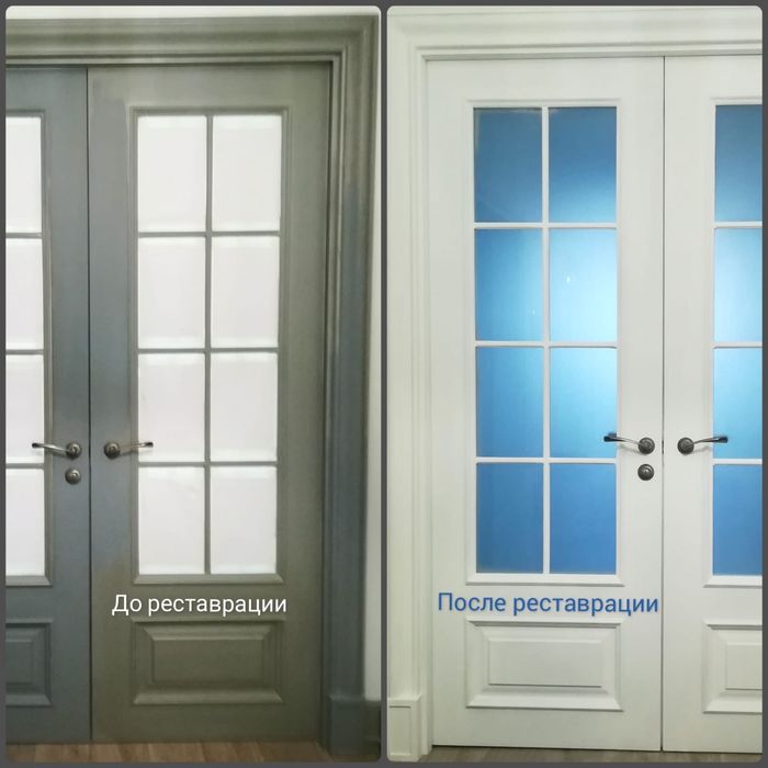 Реставрация дверей ,мебели