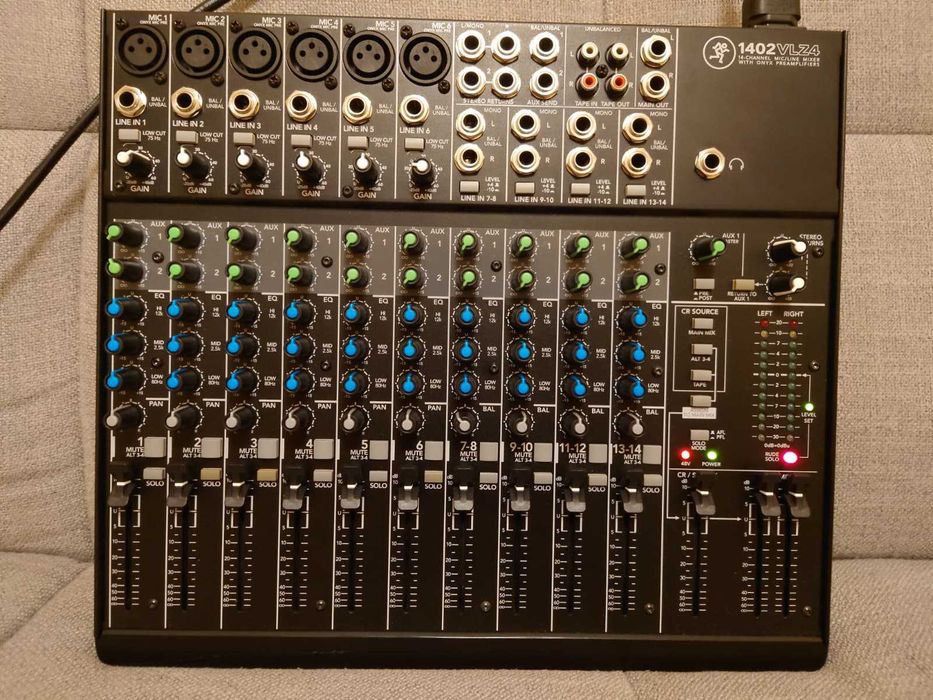 Mixer Analog Mackie 1402 VLZ4 • Live/Inregistrari