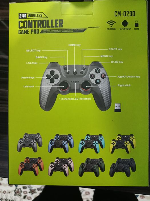 JOYSTICK Komplek Kompyuter Simsiz Gamepad (Wireless Controller)