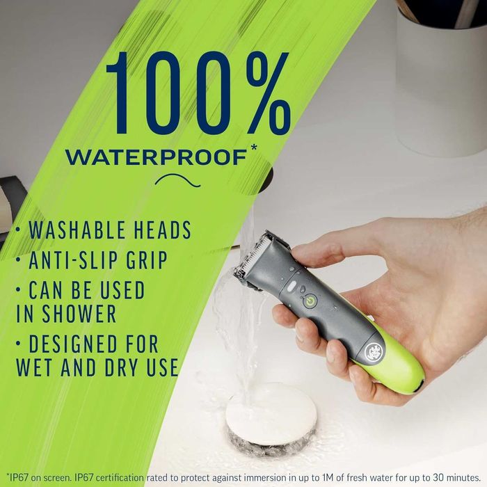 Интимен тример за мъже Veet Total Pro Precision за мокро/сухо с кабел