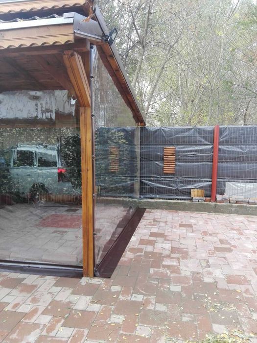 Perti transparenti ,folie terasa