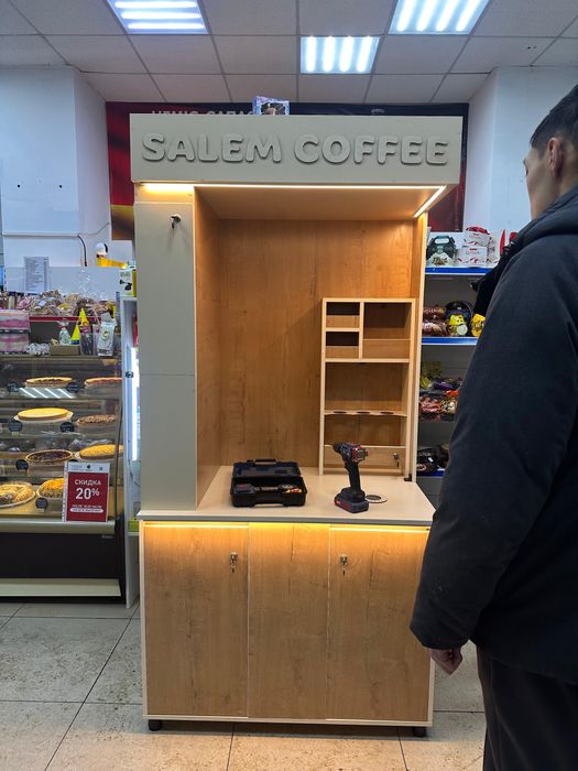 Мебель для кофе аппарата