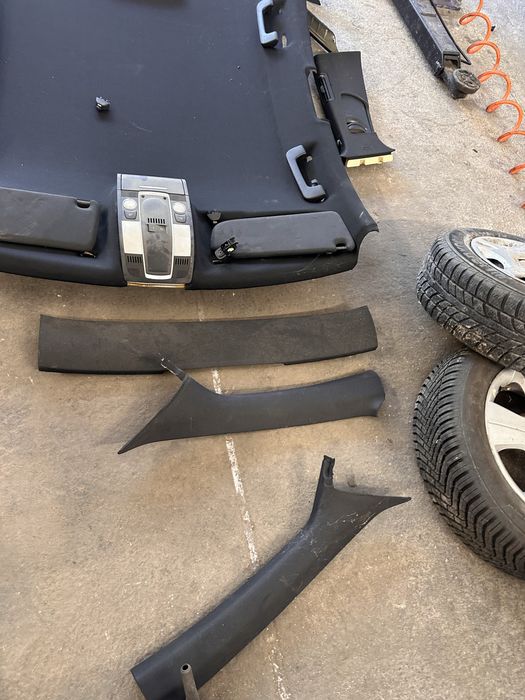 Черен таван ауди а6 4ф седан пълен комплект