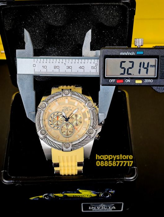 INVICTA Bolt Ivor steel 52mm, Инвикта нов ръчен часовник