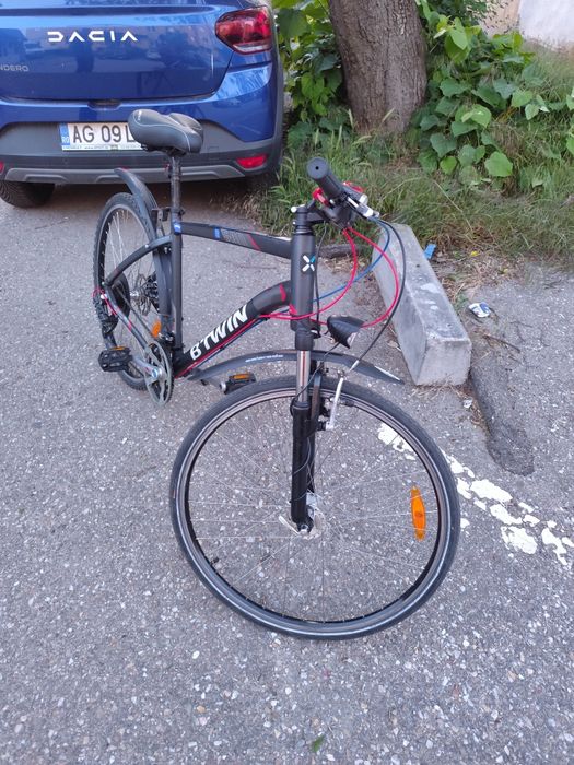 Bicicletă B'Twin Rockrider 540 modificat ușor negociabil