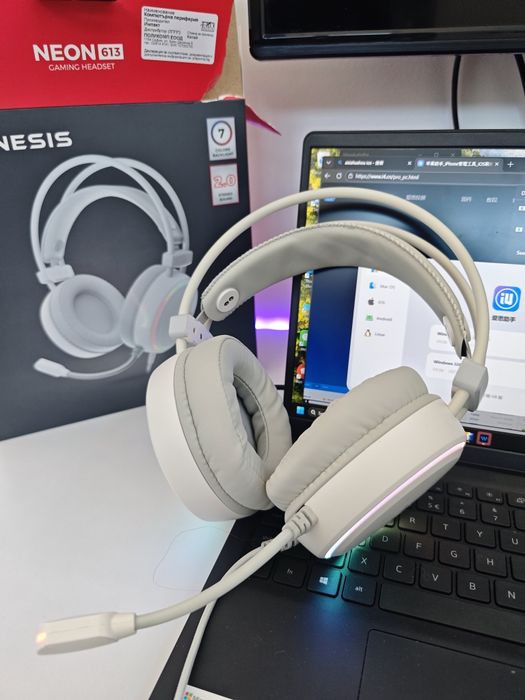 Genesis Neon 613 Gaming Headset Геймърски слушалки