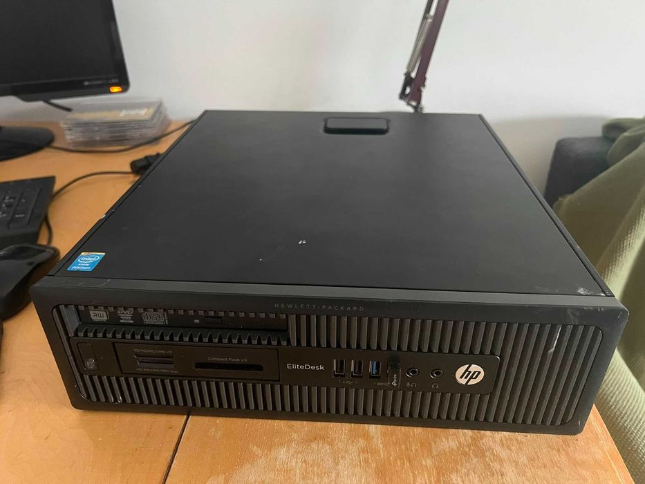 pc calculator hp elite desk 800 G1 -  intel G3440 8 gb ram ssd 120 gb