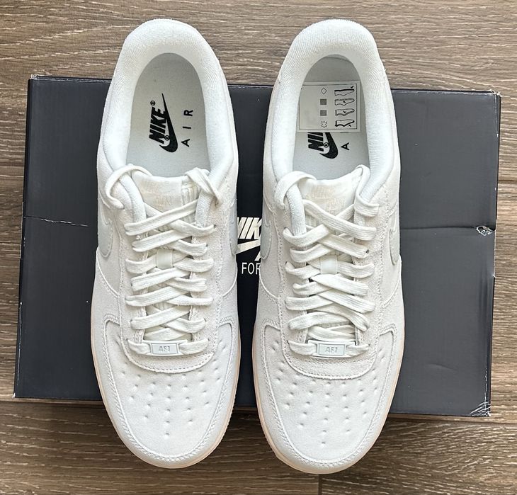 Nike Air Force 1 Premium “Summit White Suede"