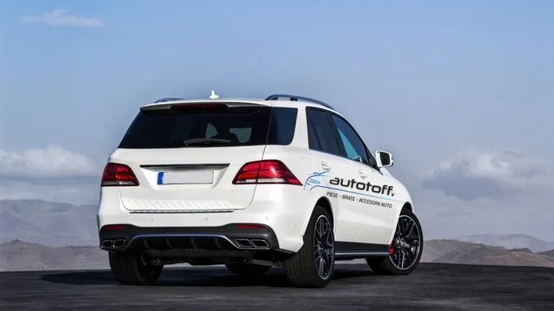 Difuzor bara spate Mercedes GLE W166 (15-18) Chrome Look AMG