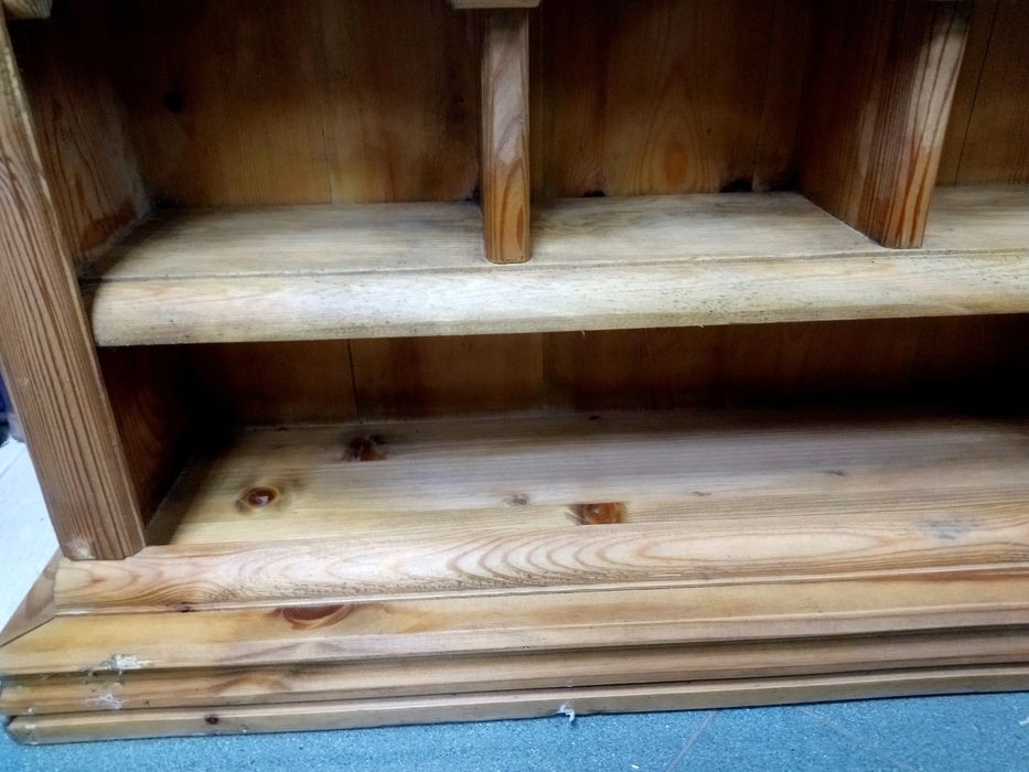 Винтидж стенна етажерка от скандинавски бор