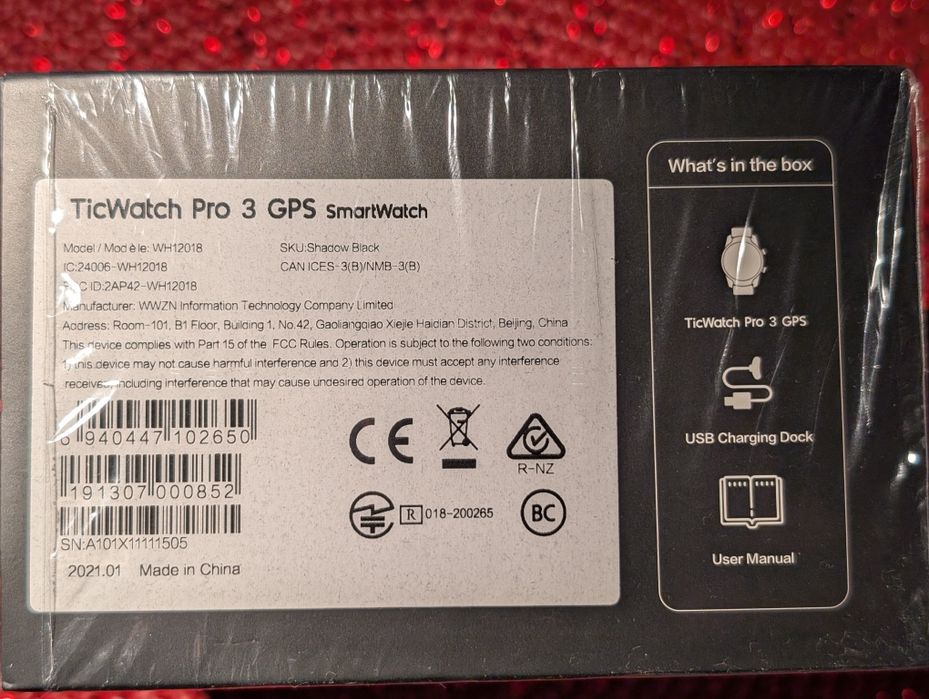 Smartwatch Ticwatch Pro 3 GPS impecabil
