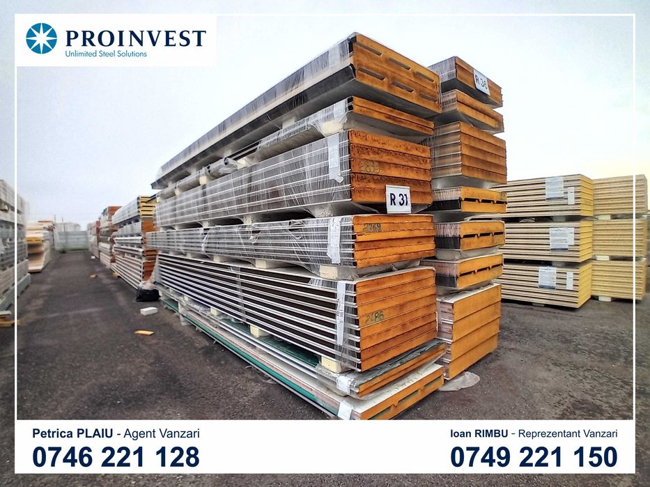 Panouri sandwich – Calitate a II-a, Pașcani! Prețuri de producător !