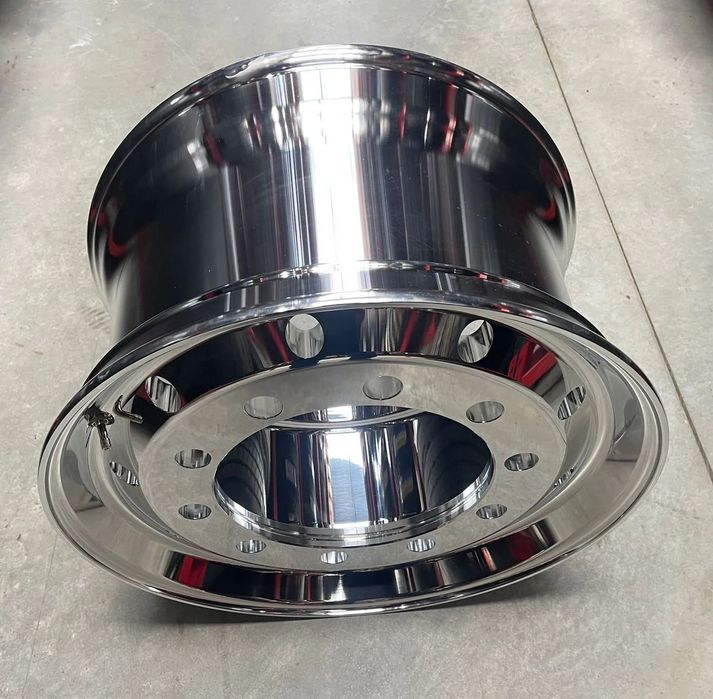 Janta NOUA  Aliaj 11.75X22.5 Jantax Ranforsata 10 prezoane, 105 mm intre prezoane, fiu 280 mm, flansa laterala Valva exterioara , ET120, ramforsata max.5000kg, gaura prezon 34 mm Toate Pozitiile