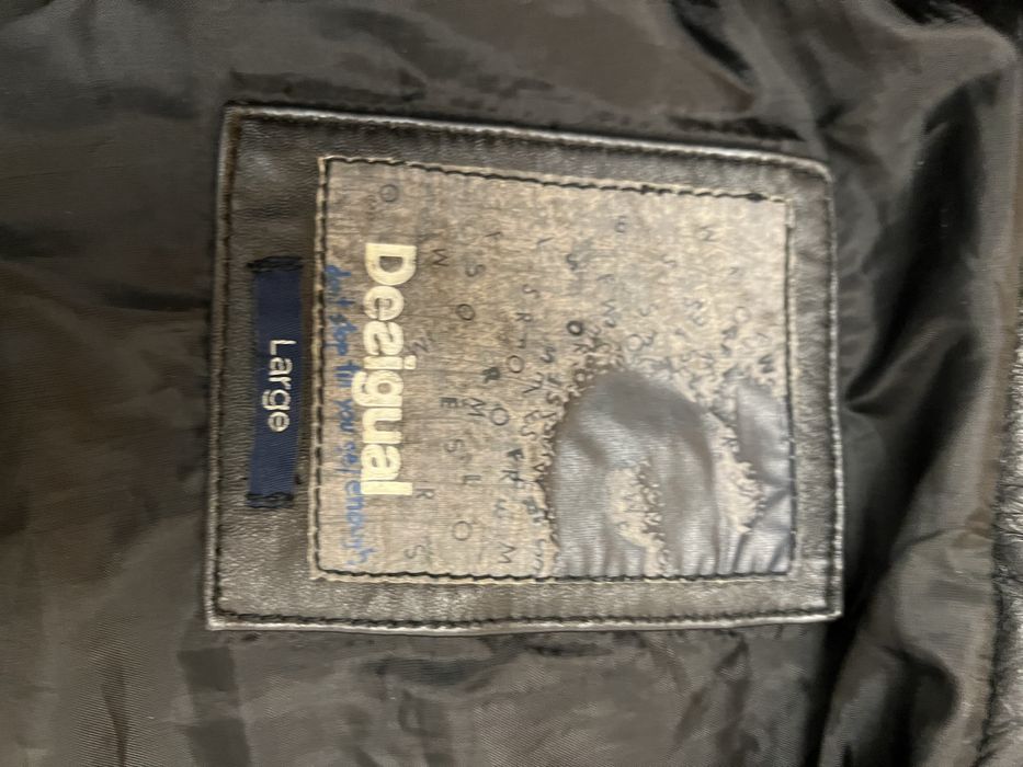 Geacă din piele Desigual