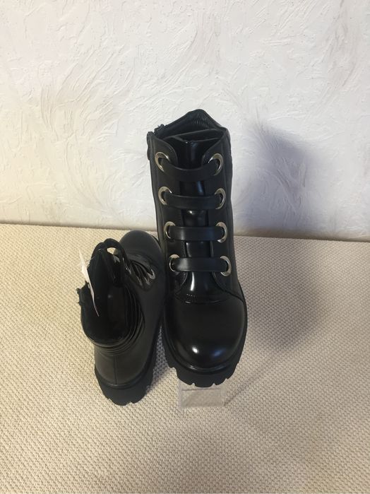 Зимни кожени боти