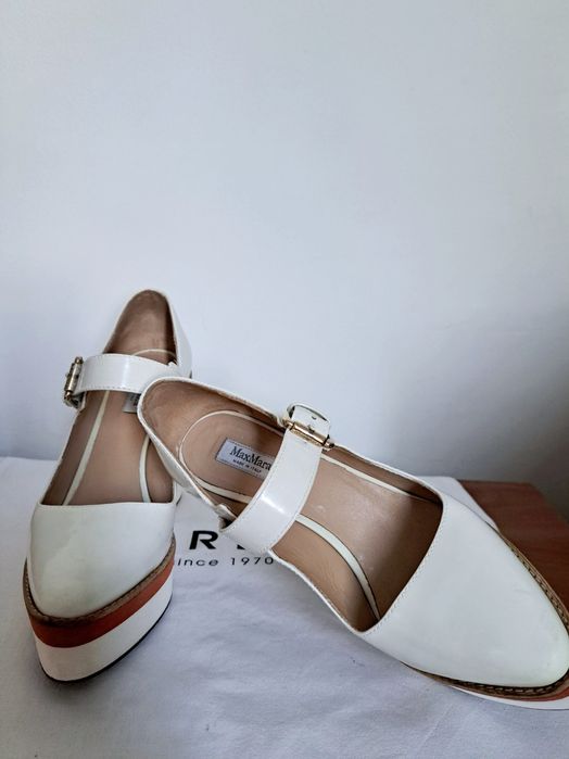Max Mara x Roberto Del Carlo х Pollini дамски кожени обувки №36,37 – Made in Italy