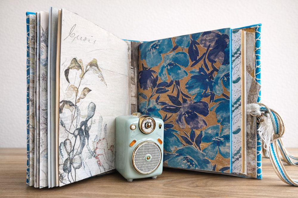 „Спомени от пристанището“ - уникален ръчно декориран журнал