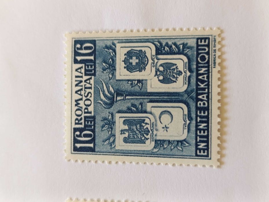 Пощенски марки Румъния 1940
