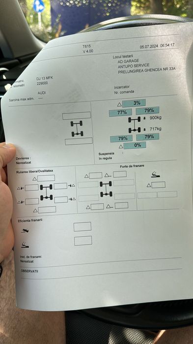 Amortizoare SPORT ORIGINALE Audi a4 b9 2016 suspensie cod 1 BE