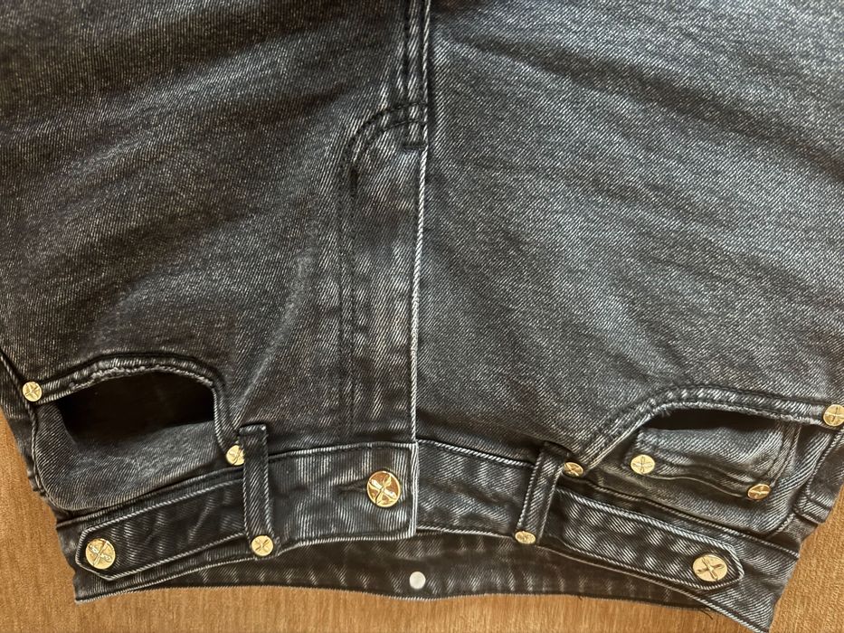 Черни дънки с висока талия